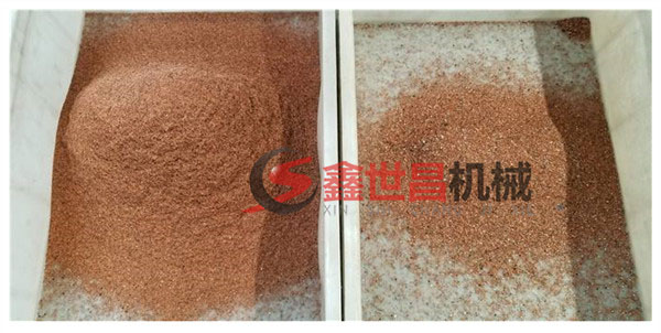 廢舊電線(xiàn)粉碎的銅米